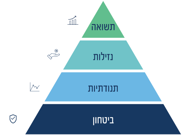 גלויה פירמידת ניהול הנזילות 10082 ללא רקע 01